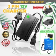 Malaysia Plug 12V Knapsack Sprayer Charger Rechargeable Garden Sprayer Charge Garden Pump Charger Ca