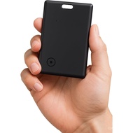 Slim Wallet Tracker Card Compatible with Apple Find My - Easily Find My,Finder Card Tracker (Black)