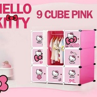 Wardrobe 9 cube hello kitty