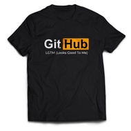 Men's T-shirt Developer GITHUB LGTM Adult Unisex Tops PakeKaos