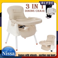 Portable Baby Booster Chair | Foldable Travel High Chair | Toddler Dining Chair Baby Outdoor Picnic Dining Chair with Ad