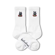 BF Rabbit Escape Sock White Game Rabbit White Mid-Tube Socks Socks BFF-26 [Taiwan Ready Stock]