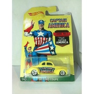 Hot Wheels. 2016 Captain America 75th Anniversary - 40th Ford Coupe. Wm
