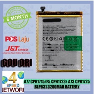 OPPO A77 A77s CPH2473 A78 F5 Youth A73 2017 BLP631 CPH1715 CPH1723 CPH1727 BLP923 2483 Battery BATER
