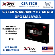 ADATA XPG SX8100 1TB M.2 2280 NVME PCIe Gen 3.0 x 4 R: 3500mb/s W: 3000mb/s [READY STOCK]