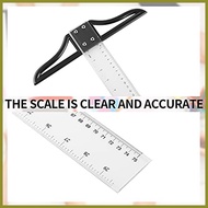 ☾ ◠ ∷ T Square 24 Inch Acrylic T Square 60cm Transparent Detachable Head For Students And Professio