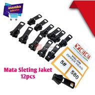 MATA Jacket zipper Eye Zipper Jacket zipper 12pcs
