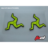 Isle of Man TT Stickers for Helmets and Motorcycle Body