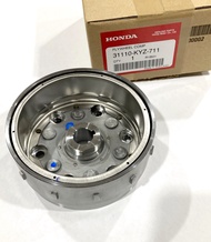 31110-KYZ-711 (Mitsuba) อะไหล่แท้ฮอนด้า ล้อแม่เหล็กจานไฟ เวฟ125ไอ(ปลาวาฬ)