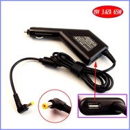 19V 3.42A Laptop Car DC Adapter Charger + USB(5V 2A) for Acer Extensa 4620 4630 5220 5420 5620 5630