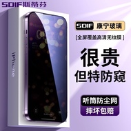 AR增透iPhone17promax康宁钢化膜苹果16pro全屏15/14防窥13手机膜AR Transparent iPhone17prosszplq02