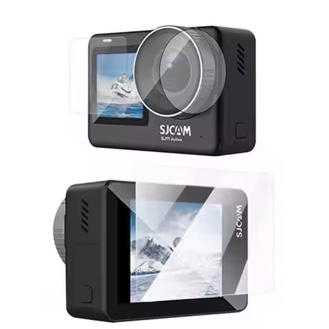 3pcs Clear Soft Film Lens Display Dual Screen Protector Protective Full Cover For SJCAM SJ11 Active/