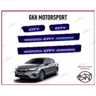 HONDA CITY GN GN2 RS 2020 2021 2022 SIDE SILL STEP PLATE LED WITH WELCOME RUNNING LIGHT LAMP LOGO