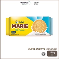 JULIE'S Marie Biscuits Milk Flavour | 189G [9 Convi Packs]