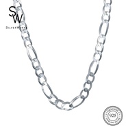 Silverworks N3960 22 Figaro Necklace