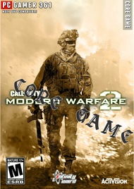 call of duty modern warfare 2 แผ่นเกมส์  เกมส์คอมพิวเตอร์  PC โน๊ตบุ๊ค