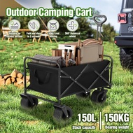 Portable Outdoor Wagon Trolley Camping Trolley foldable Cart Tool truck shopping trolley Foldable Wagon Trolley Camping
