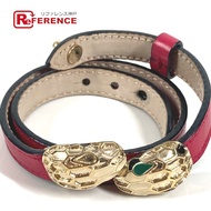 BVLGARI雙鍊手鐲 Serpenti Forever 標誌手鐲