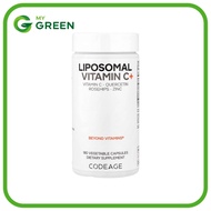 Codeage Liposomal Vitamin C+ 180 Vegetable Capsules Contains 180 Capsules.