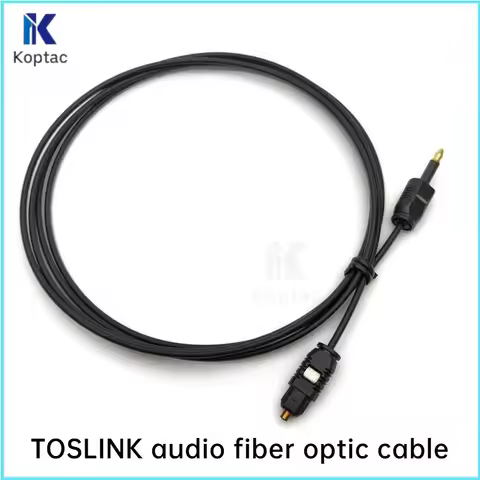 3.5mm Optical Cable Digital Toslink to 3.5mm Cable Gold Plated Connector Optical Audio Cable Adapter