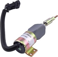 YLQASOON 12V Fuel Shutoff Solenoid SA-3850-12 1751ES-12E6UC4B1S5 F1HZ9N392A Compatible with Ford 7.8