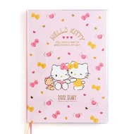 清貨特價 包順豐 Hello Kitty 日版 2022 B6 日記  印刷 手帳