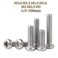 [XZM-LY] SUS304 Phillips Round Head Screw Extension Die Head Machine Thread Switch Screw Machine Thr