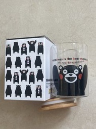 日本Kumamon 玻璃儲物罐連木蓋