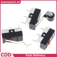 XUAN Micro Limit Switch 20Pcs 3 Pin SPDT NO NC 1A 125V Roller Lever PCB Terminals for 3D Printer Par