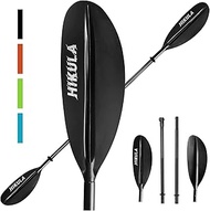 Kayak Paddles 4 Pieces Aluminum Shaft and PP Blade Floating 90.5inch/230cm Lightweight Oars