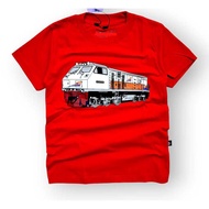 KATUN KAI Indonesian Railway Motif Boys' T-Shirt 1-10 Years Cotton Material Model CC203