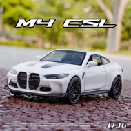 Quy Mô 1:36 BMW M4 CSL xe hợp kim Mô Hình Xe mô hình đúc Những Người Yêu Thích Bộ Sưu Tập Trẻ Em Món