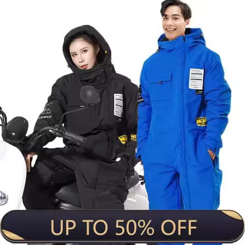 Motorcycle Jacket ColdProof Windproof Suit Motorcycle Cross-country Equipment Men's and Women's Wint