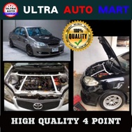 SAFETY BAR TOYOTA VIOS NCP42 RACING BAR REAR ANTI ROLL BAR FRONT STRUT BAR HIGH QUALITY