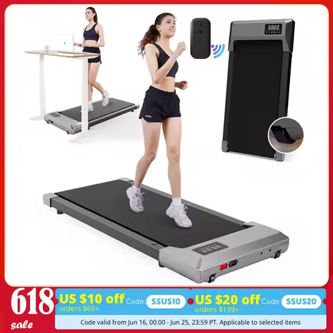 Treadmill for Home 2.5HP Remote Control Digital Display for Walking Running Indoor Fitness Walkingpa