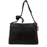 COACH Shoulder Bag Leather BLK 76189 Direct from Japan Secondhand