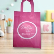 Screen printed spunbond bags/custom spunbond bags/spunbond bags/goodie bags