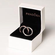 Pandora Noble Charm Couple Ring 925 Silver Retro Female Ring 197690