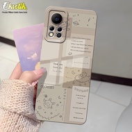 Case INFINIX HOT 11S NFC - Eksotik - Casing INFINIX HOT 11S NFC - Silikon Lentur - Motif Aesthetic L
