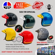 SGV 99 SPECIAL Helmet Topi Keledar SGV (Special Color) 3 Button-TIDAK SESUAI UTK KEPALA BESAR MS88