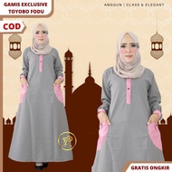New Baju Muslim Wanita Terbaru 2021 Kekinian / Baju Gamis Kombinasi 2