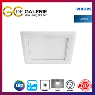 DOWN LIGHT LED RECESSED PHILIPS 59527 MARCASITE 12W 4000K 5" 900lm (SQ)