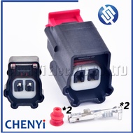 2 Pin 1.5mm Automobile waterproof connector Sensor Wire harness plug adapter Air Temp Sensors For Fo