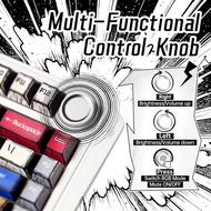 Aula F75 / F-75 Mechanical Keyboard Comics Edition Wireless RGB Backlit Gaming Keyboard Triple Conne