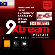 9xtream IPTV support LG Samsung tv projector and all android/phone/tab Receivers & Antennas/fast del