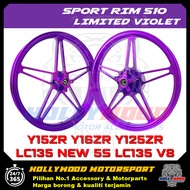 ENKEI SPORT RIM FG510 YAMAHA LC5S LCV8  Y15 Y16 125ZR "LIMITED VIOLET"