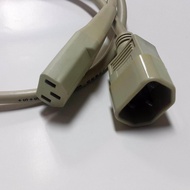 1.1 Meter Male to Female PC Power Extension Monitor Cable Wire IEC320 C13 to C14