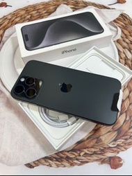❤️google五星評論店家❤️📱卡司3C彤彤手機店📱🏅️拆封新品🏅️🔥電池100%🔥🍎 Apple iPhone 15Pro256G黑色🍎