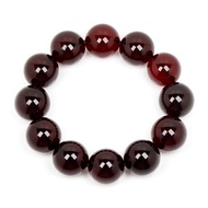 【正佳珠寶】琥珀血珀 頂級櫻桃血珀 19-19.8mm 櫻桃血珀手珠