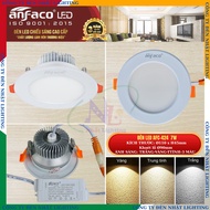 [ CTY NHẬT LIGHTING ] Đèn âm trần đèn led downlight chính hãng ANFACO AFC-424/7W/9W/12W
